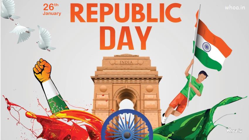 India Gate With Republic Day Pictures ,Rpublic Day Wallpaper