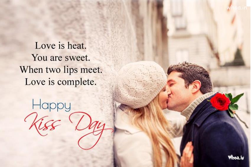 Latest-Best Kiss Day Messages2022:Romantic Kiss Wishes Quote