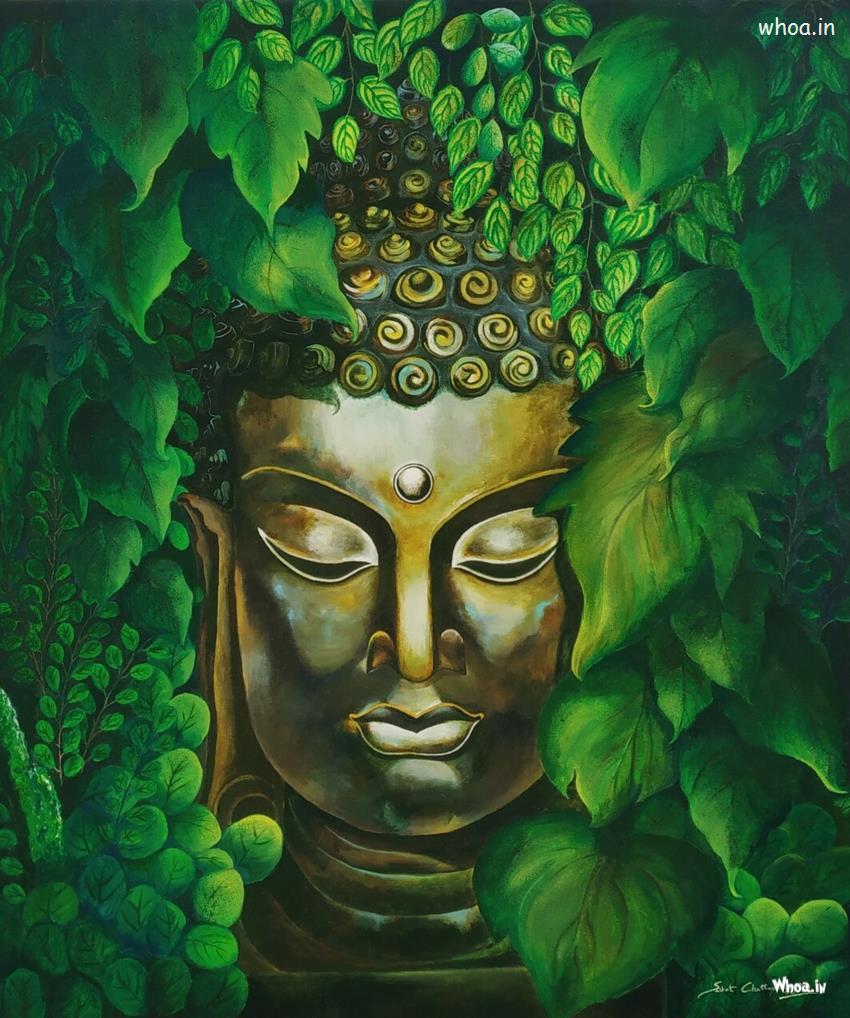 Latestbuddha Painting-Lord Gautam Buddha Best Wall Painting 