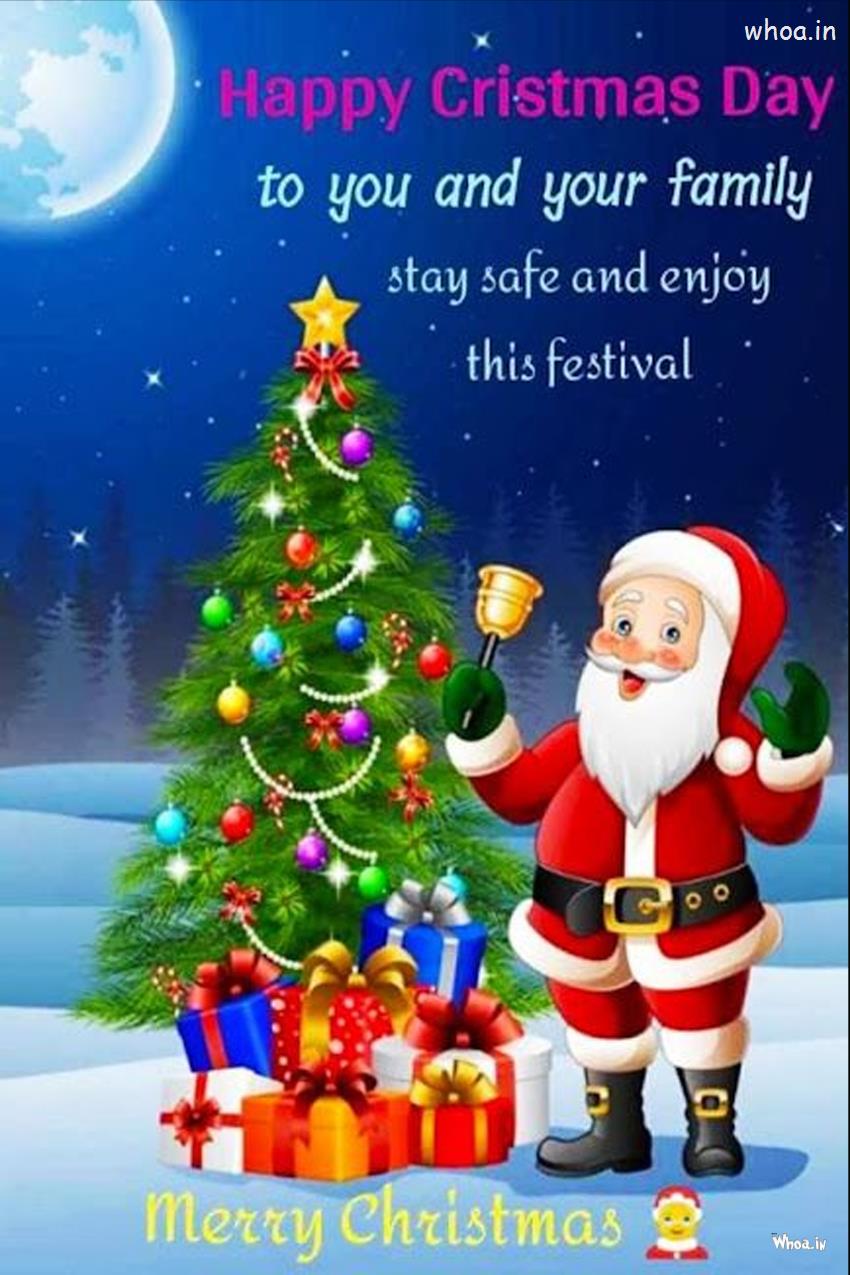 Latest Christmas Santa Claus Image, Photo & Wishes For 2021 