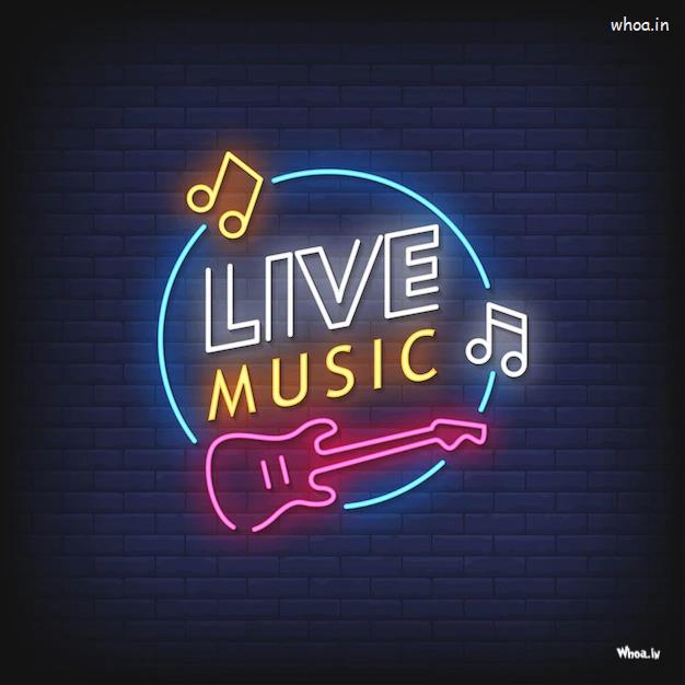 Live Music Best HD Wallpaper  , Blue Background Live Music