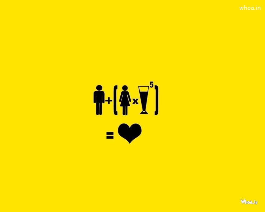 Love Couple Male-Female,Partner Icon Logo With Heart Symbol 