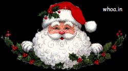 merry christmas santa claus greeting gif beautiful