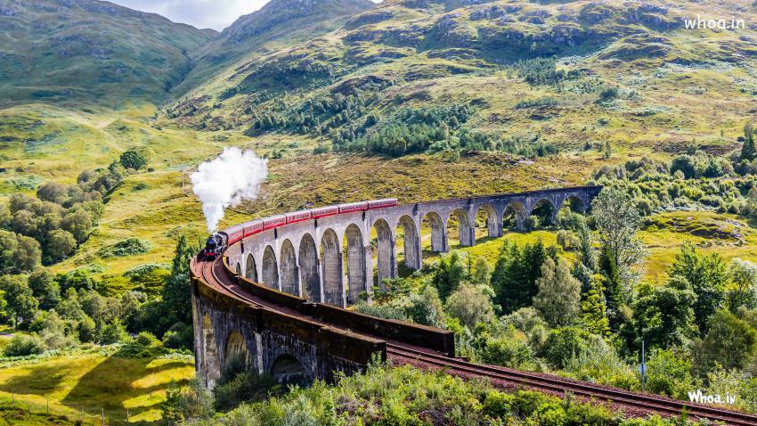 Scotland Glenfinnan Viaduct HD Travel Wallpaper Places