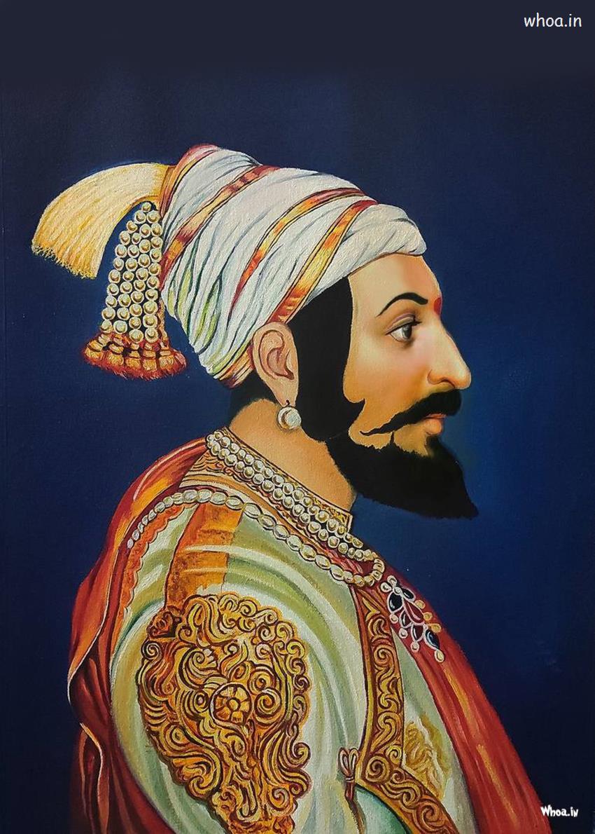 Shivajimaharaj Painting Ideas In2022-Shivaji Maharajpainting