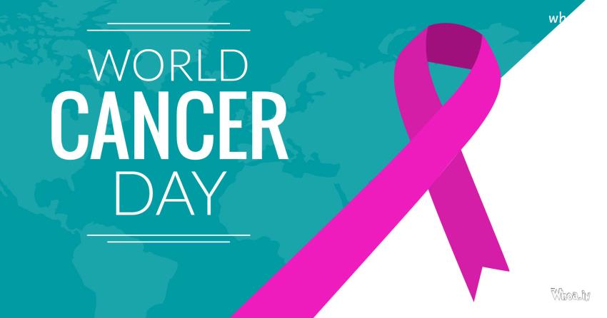 Simple And Beautiful Image Of The World Cancer Day