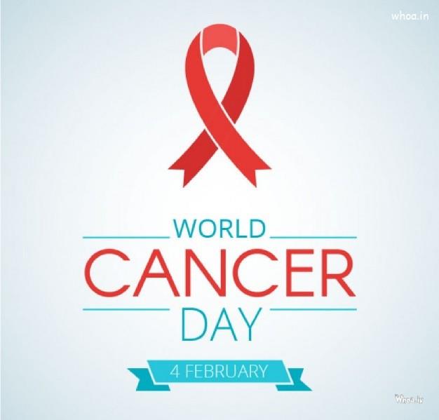 Simple HD Image For A Greeting The World Cancer Day