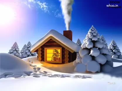 Snow House Images, Pictures And Wallpaper Download Free