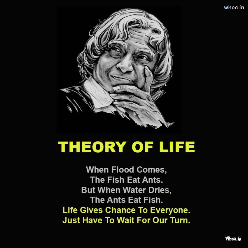 Theory Of Life Quotes Of Abdul Kalam , Abdul Kalam Photos