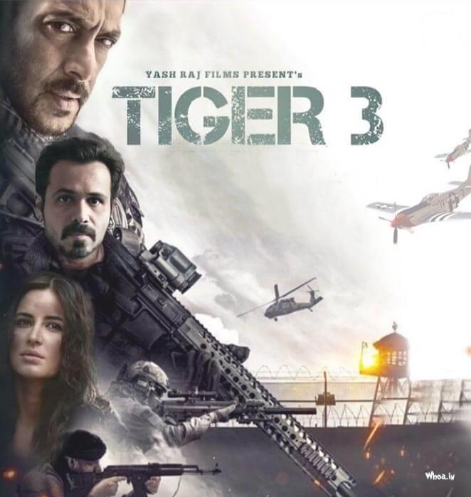 Tiger 3 : First Look Poster Salman Khan And Katrina Kaif Pic