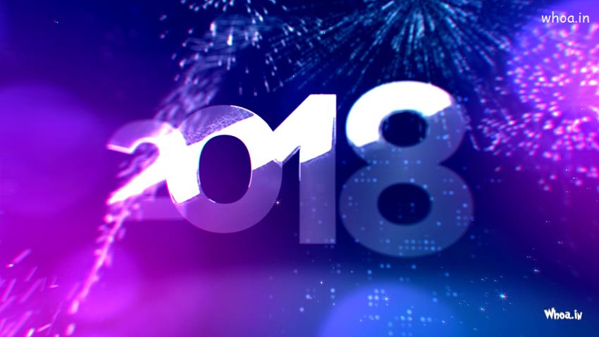 Wish You Happy New Year 2018 HD Wallpaper Whatsup Sharing