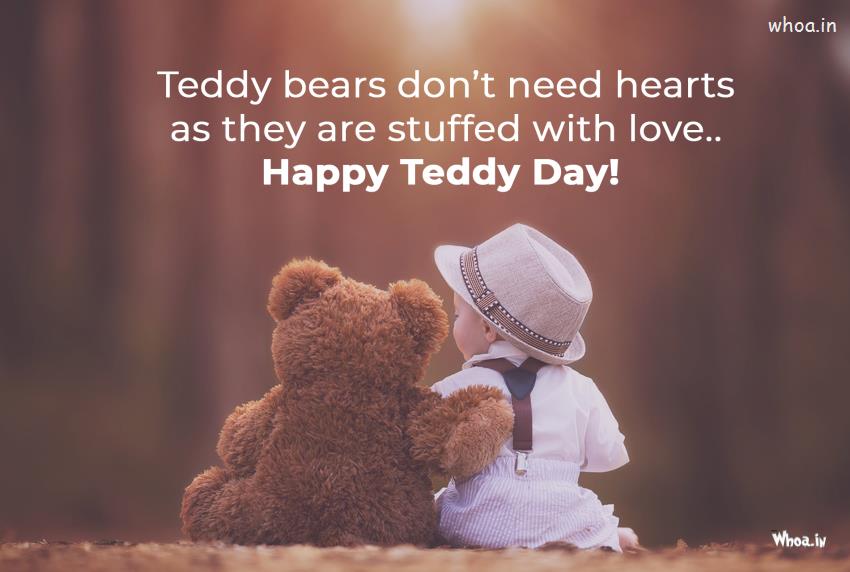Wishing A Happy Teddy Day Images With Secret Message 