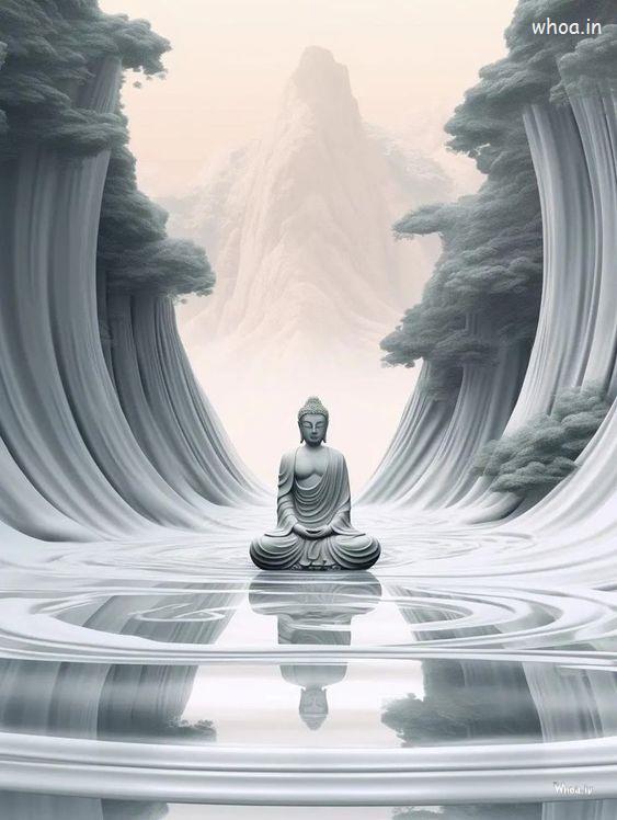 Buddha Images Moblie Wallpapaer Beutiful Images In Water