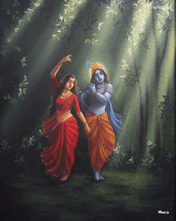 Krishna Dancing With Radha Images Radhekrishna Beutiful Images