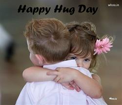 Cute babys hug day images