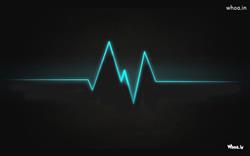 Dark background simple heart beats images