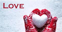 Red Love heart images and facebook cover