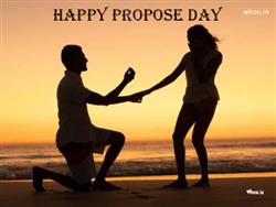 Sunset with Propose Day images and best wallpaper