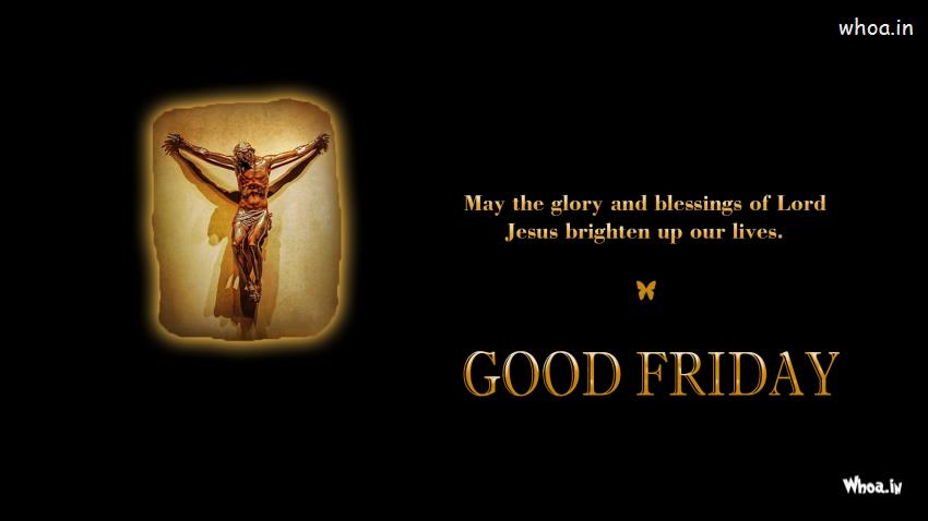 Best Black Background With Lord Jesus Good Friday Pictures