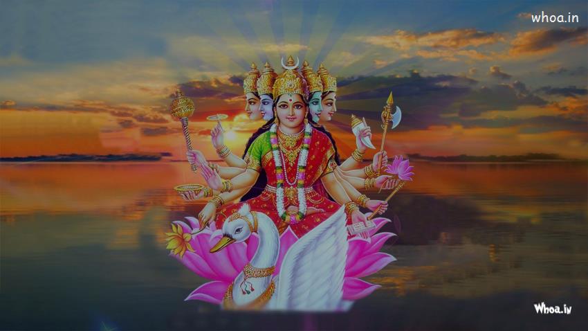 Gayatri Mata Images  , Hindu God Gayatri Mata Pictures