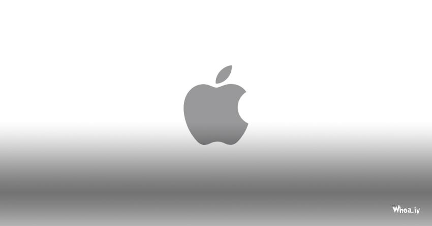 Gradient Color Background With Mac Apple Logo  , Mac Apple