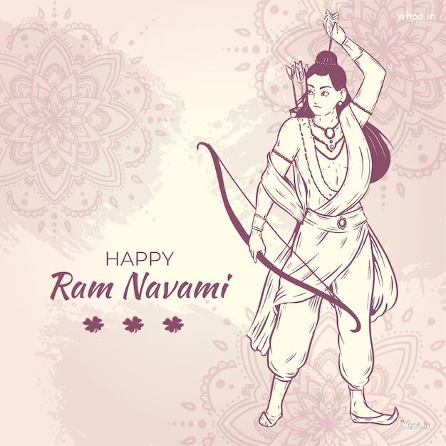 Ramnavmi Beautiful Wishes Pictures , Ram Navami 4K Wallpaper