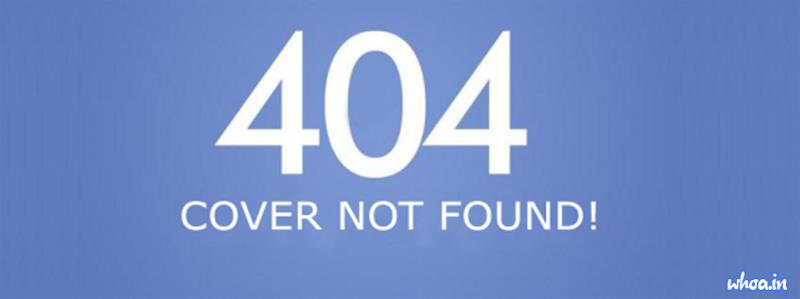 Cover Not Found - Facebook Cover Image