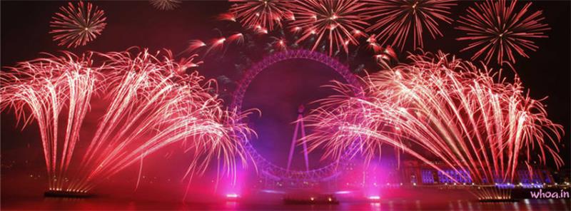 London New Year Eve Facebook Cover