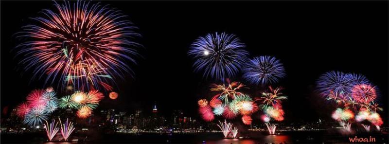 New York Firework Facebook Cover