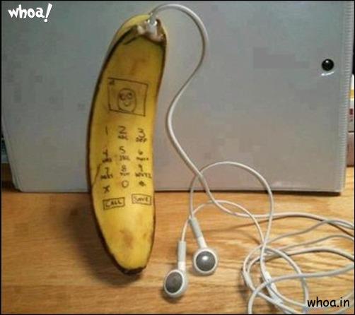 Funny Banana Iphone Photo For Facebook Free Download