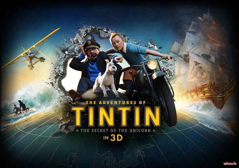 The Adventure Of TINTIN Movie 3D And HD