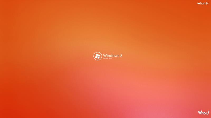 Windows 8 Orange And Pink Shading HD Wallpaper