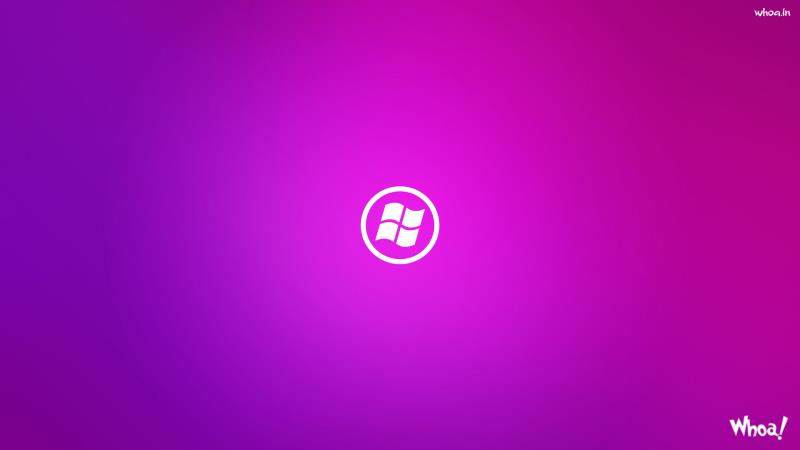 Windows 8 Pink Wallpaper