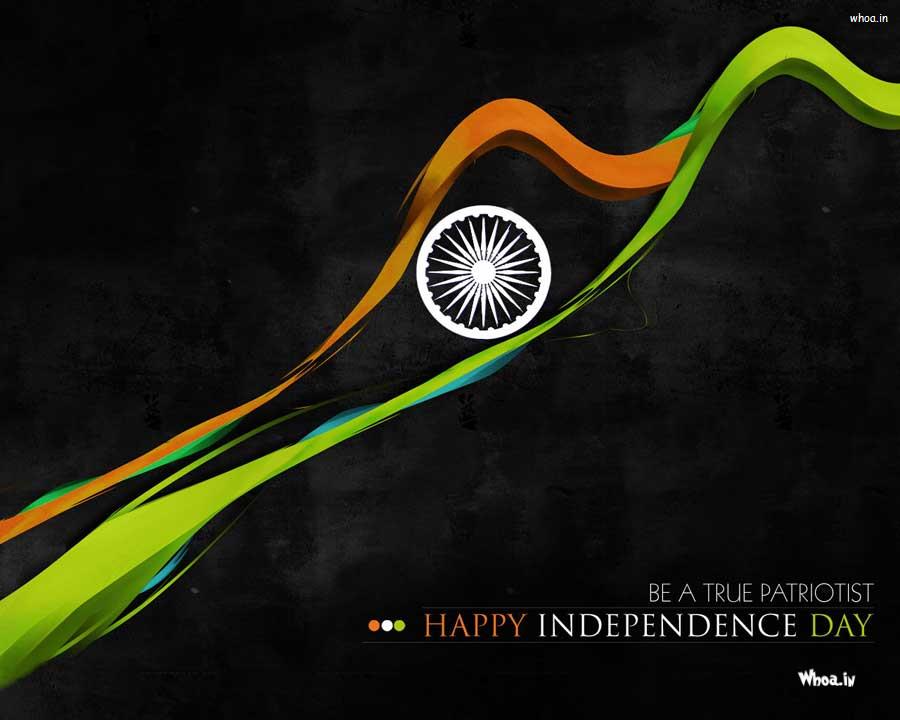 15 August Independence Day With Dark Background HD Wallpaper