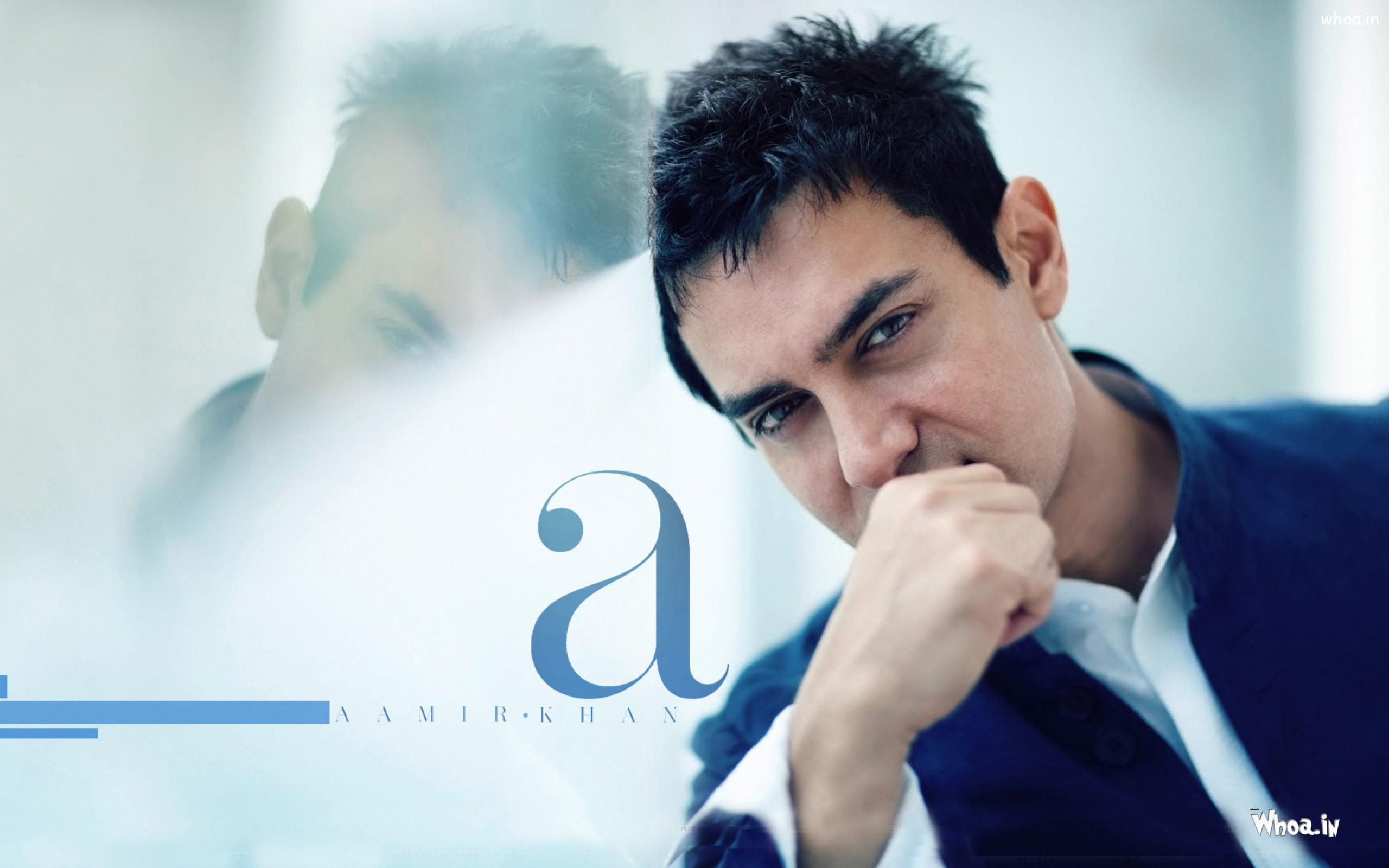 Aamir Khan Face Closeup HD Bollywood Actor Wallpaper