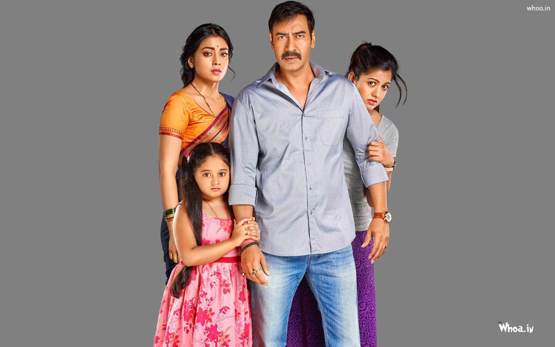 Ajay Devgan Family In Drishyam Movies HD Wallpaper