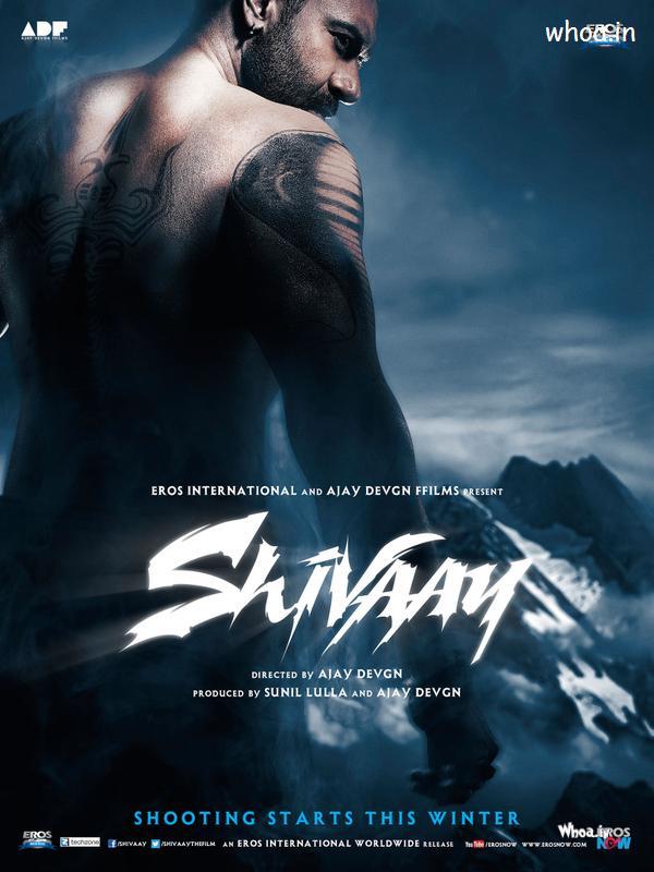 Ajay Devgan First Look In Shivaay Movie Poster