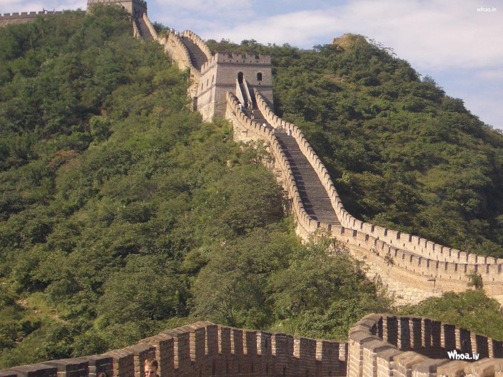 Beautiful View Of The Great Wall Of China HD Wallpaper