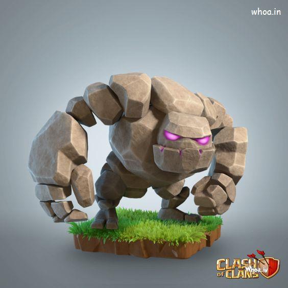 Clash Of Clan Golem Hd Images Wallpapers