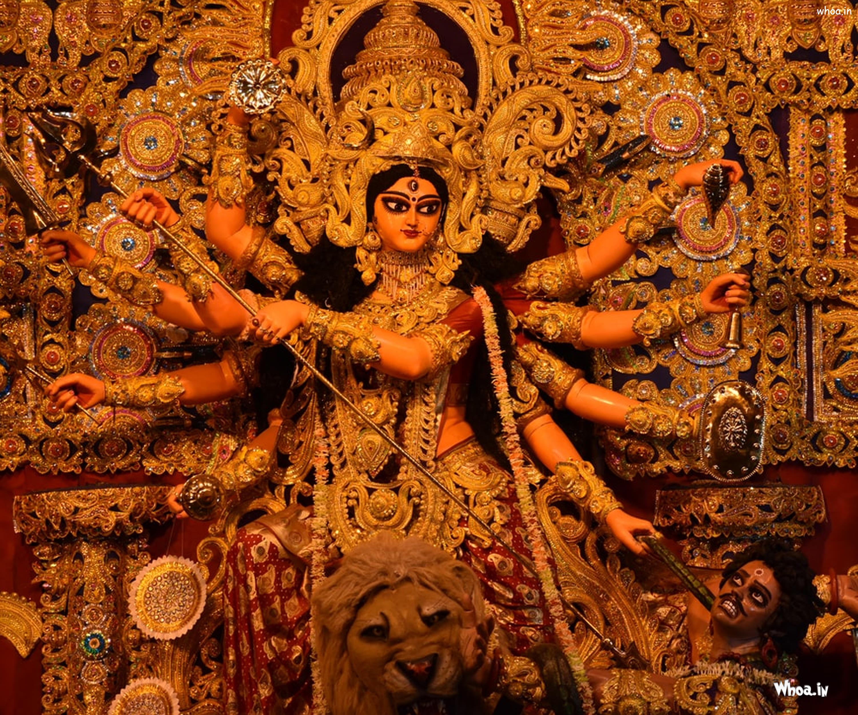 Durga Devi Images, Ambe Maa Photos At Rudraksha Ratna-Photos