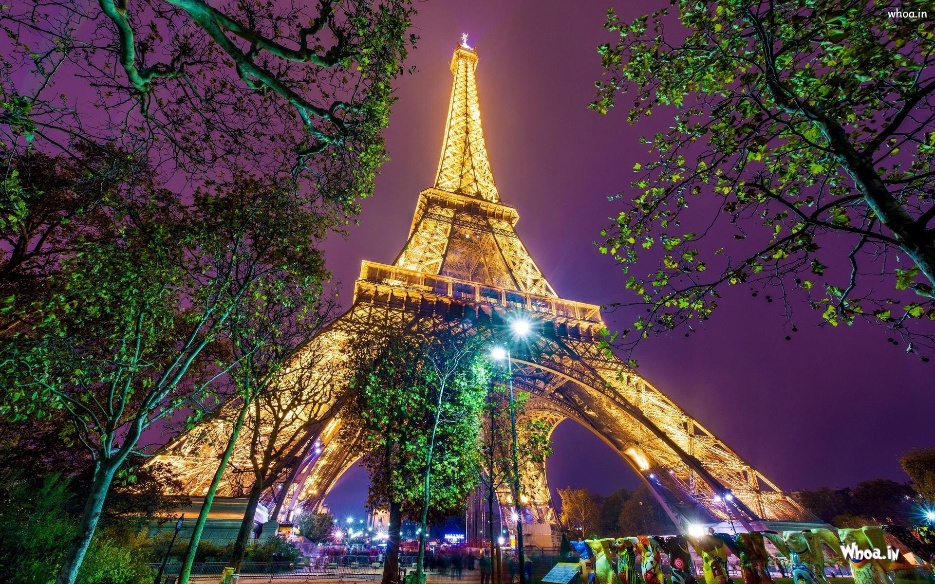 Eiffel Tower Lighting HD Wallpaper And Images
