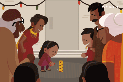 Happy Diwali Animation Image Gifs For FB, Instagram Status