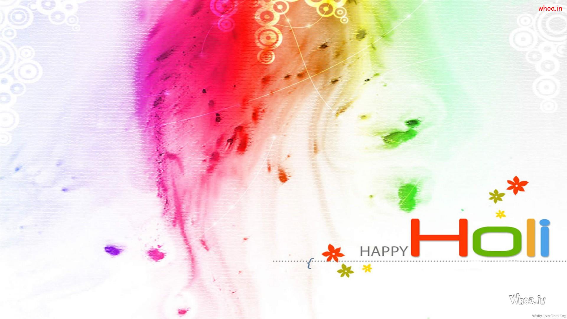 Happy Holi Colorful And Hd Wallpaper