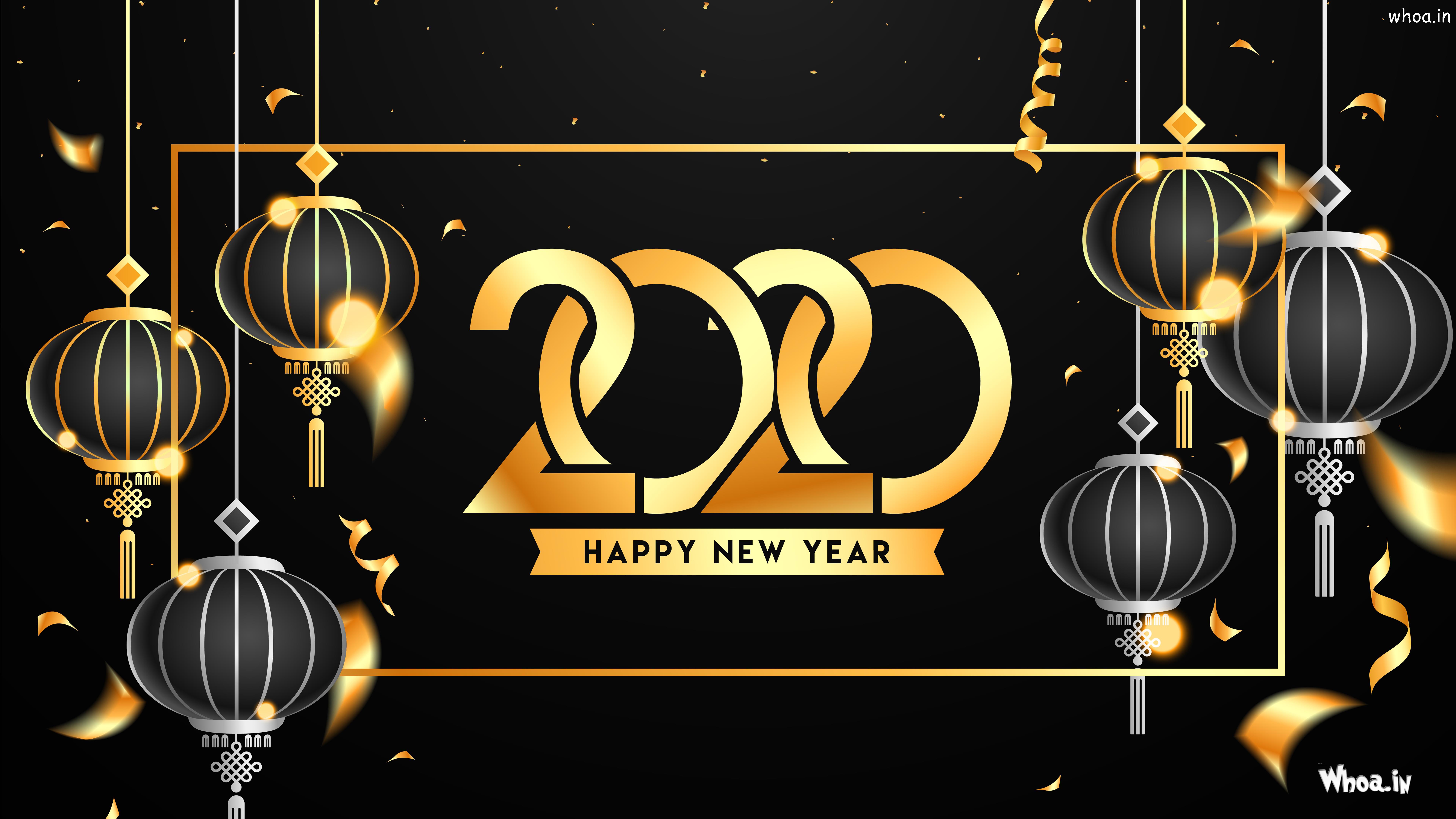 Happy New Year 2020 Welcome 2020 New Year Celebration Ultra Hd 4K Images