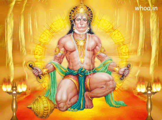 Lord Maruti Hanuman Animated GIF Images - Lord Hanuman