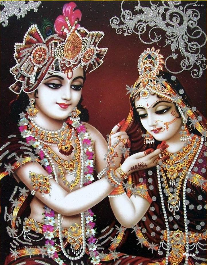 Lord Radha Krishna Beautiful Image