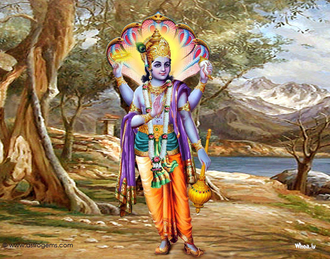 Lord Vishnu Image & Ultra Hd Wallpapers For Wishes #4 Lord-Vishnu Wallpaper