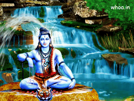 Mahadev, Namah Shivaya- Om Jai Shiv Omkara - GIF Images #2 Lord-Shiva-Gif  Wallpaper