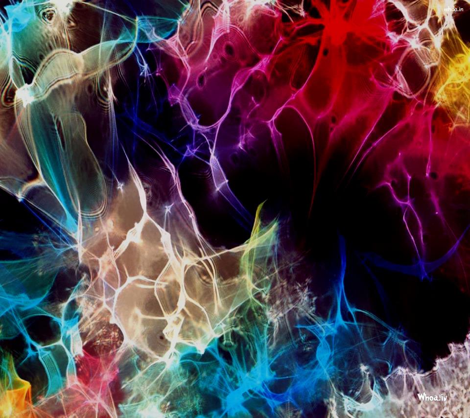 Multicolour Abstract HD Wallpaper For Mobile
