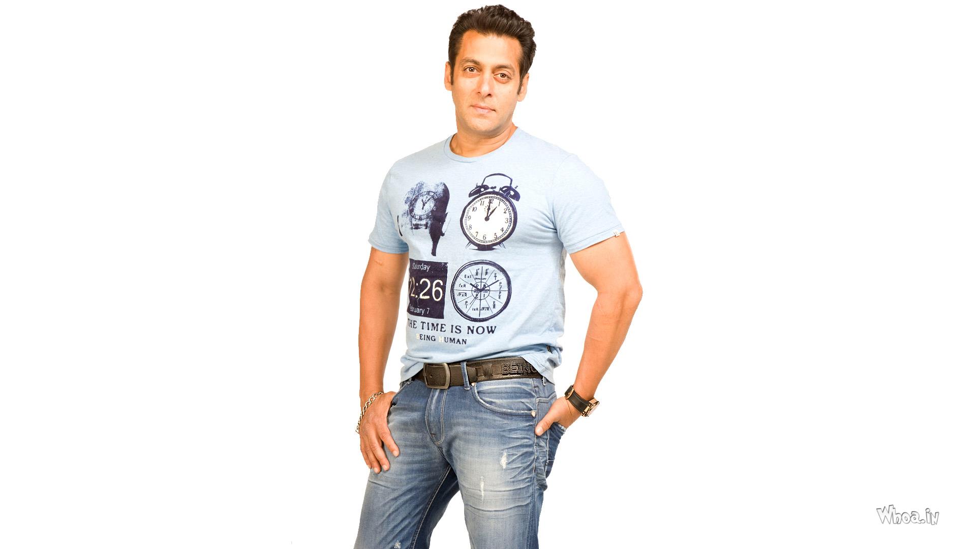 Salman Khan White Background Hd Wallpaper
